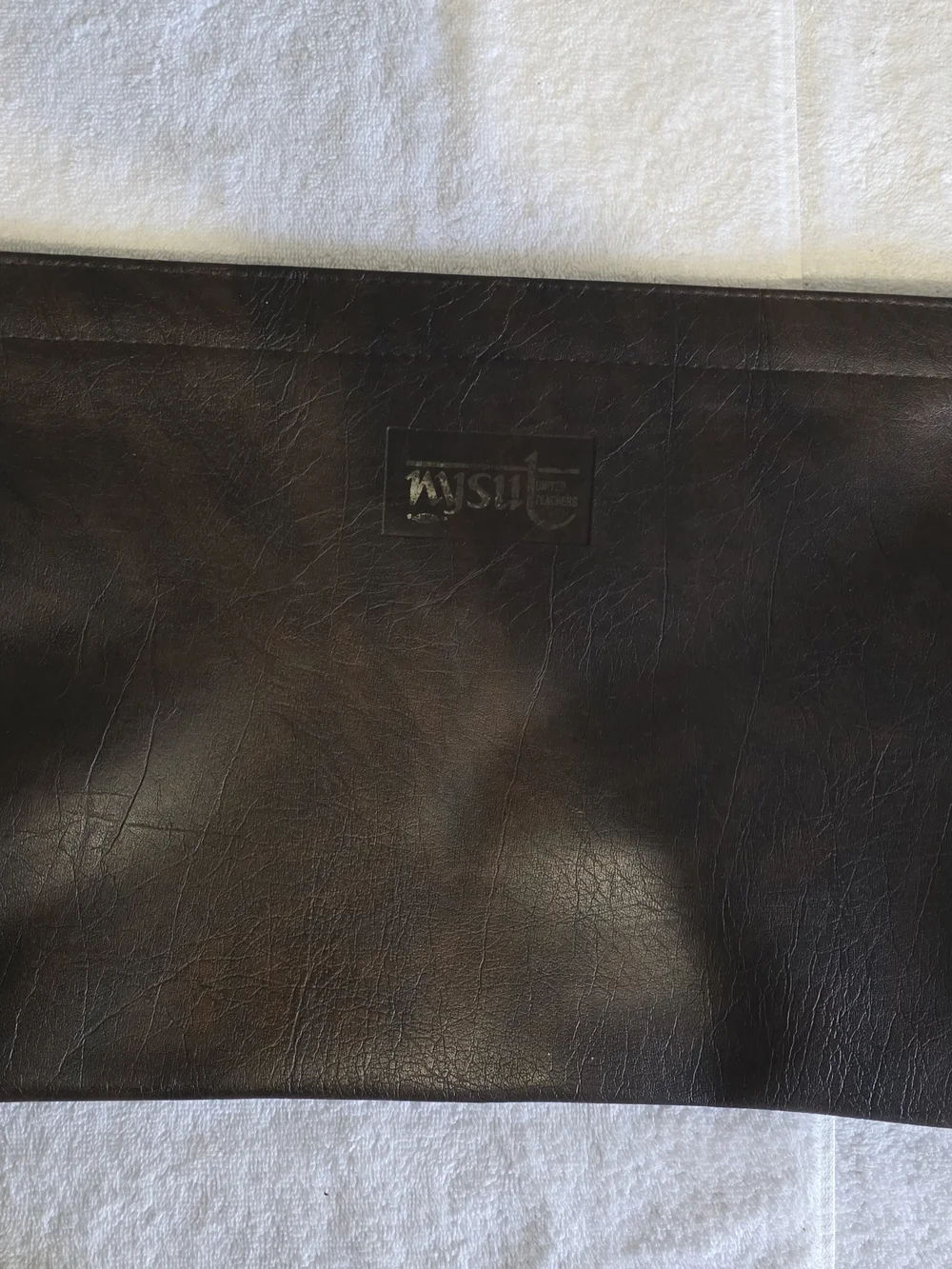 Vintage Brown Document/Portfolio Carrier by